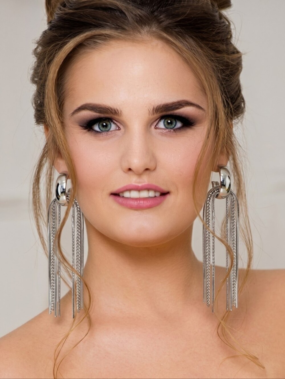 🩶▪️Atterri ▪️Silver Tassel Multi-Chain Drop Earrings